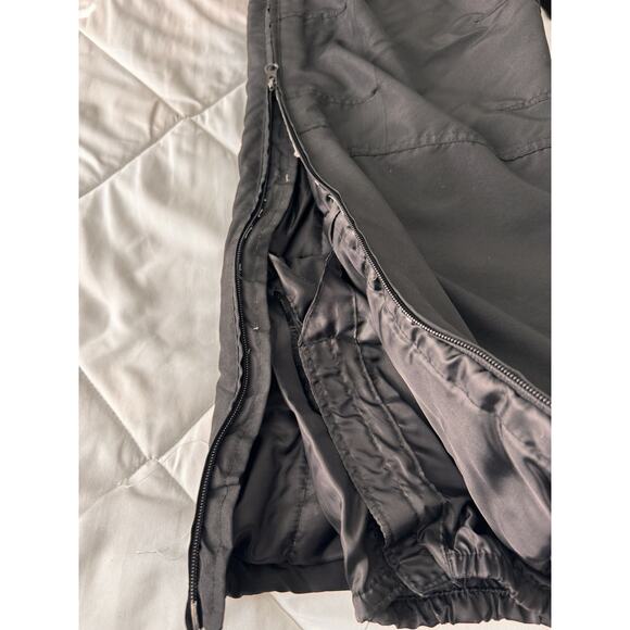 Arctic Quest Men’s Insulated Water Resistant Ski Snow Bib Pants Black Medium - Picture 4 of 16